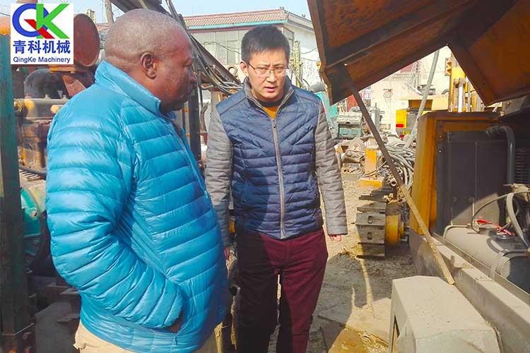 國(guó)外客戶考察中